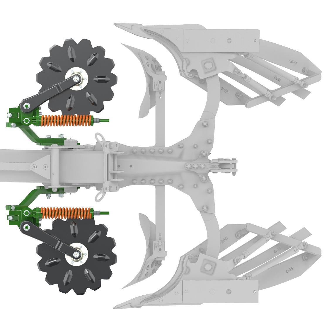 Tyrok HoeLS gefederter Halter 500gezackt