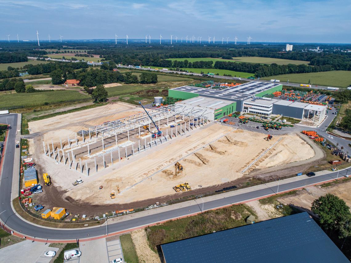 Amazone Luftbild Bramsche Werk