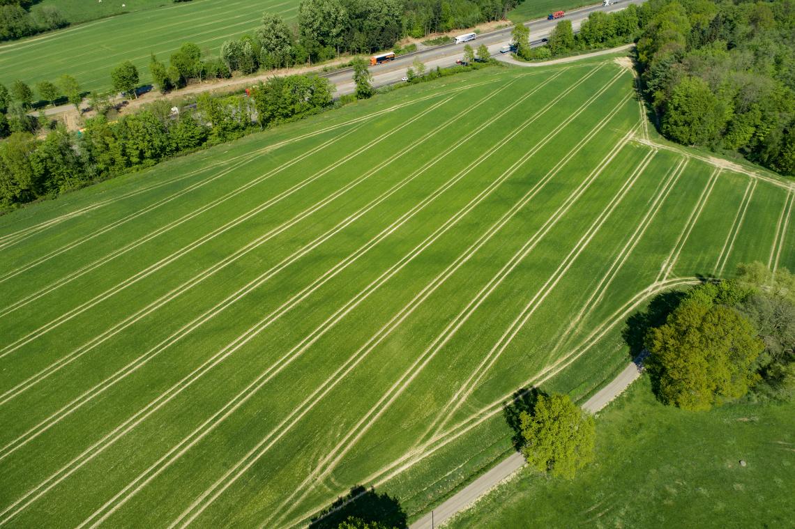 Feld Fahrgassen