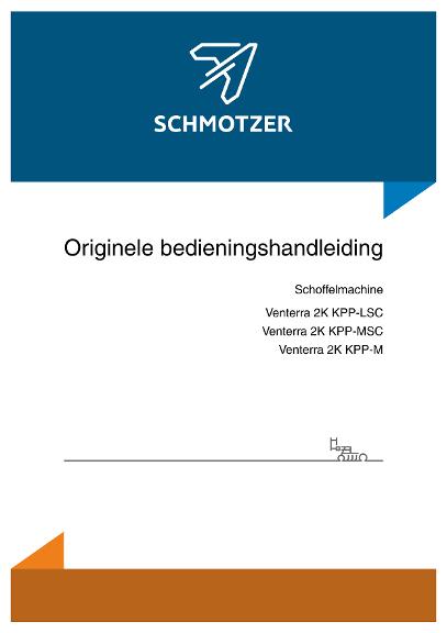 Bedieningshandleiding Schoffelmachine Schmotzer Venterra 2K KPP-LSC/KPP-MSC/KPP-M