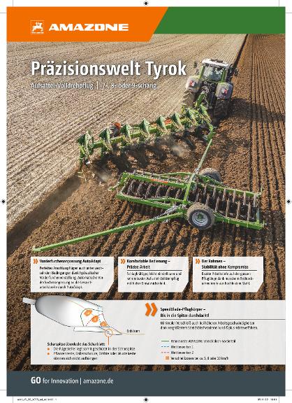 Anzeige „Präzisionswelt Tyrok“, A4, 4c