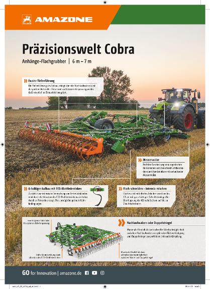 Anzeige „Präzisionswelt Cobra”, A4, 4c