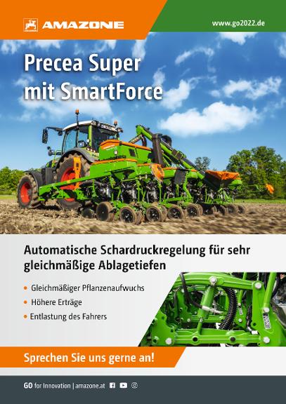Kundenstopper Precea Super mit SmartForce, 594 x 841 mm, at
