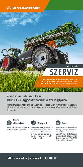 Roll-Up "SZERVIZ", 1000 x 2000 mm