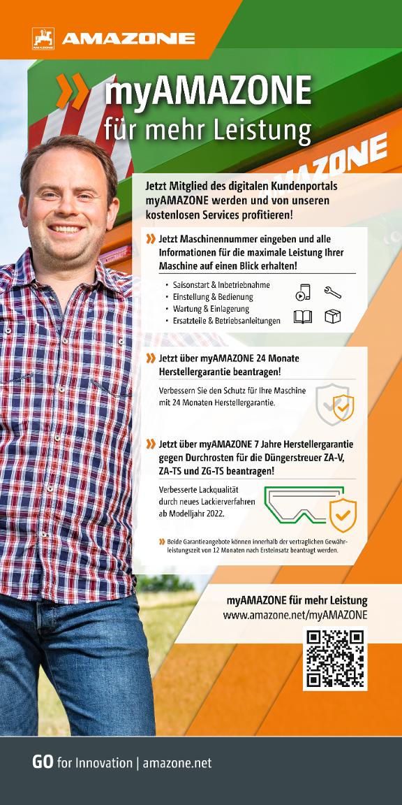 Roll-Up "myAMAZONE für mehr Leistung", 1000 x 2000 mm