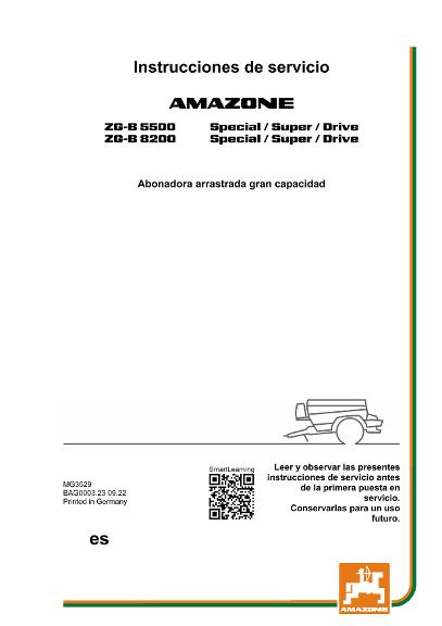 ZG-B 5500/8200 SPECIAL/SUPER/DRIVE