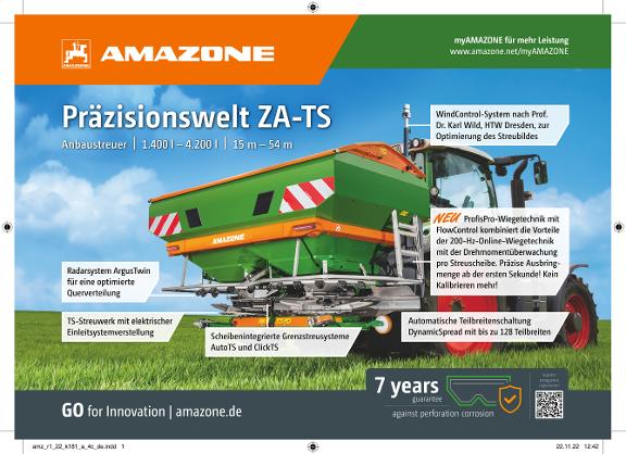 Anzeige „Präzisionswelt ZA-TS“, 210x148, 4c, de