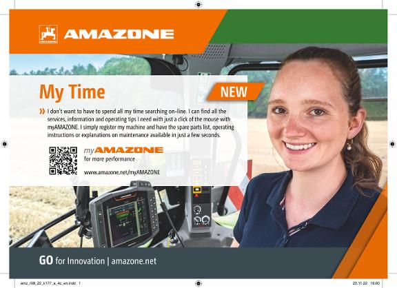 Advertisement „My Time“, 210x148, 4c, en