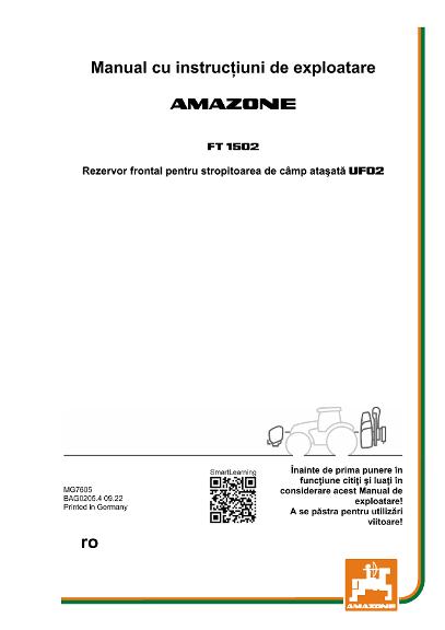 Instrucţiuni de utilizare FT 1502 