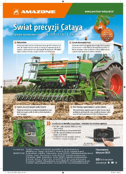 Anzeige „Świat precyzji Cataya“, A4, 4c, pl