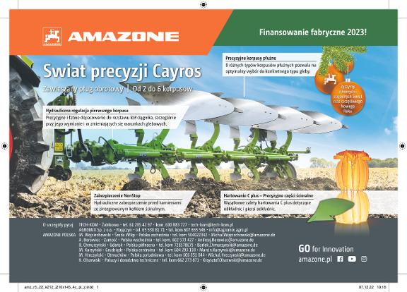 Anzeige „Swiat precyzji Cayros”, 210x145, 4c, pl, Z