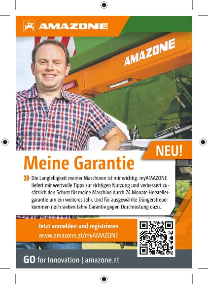 Anzeige „Meine Garantie“, 93x133, 4c, at, Z