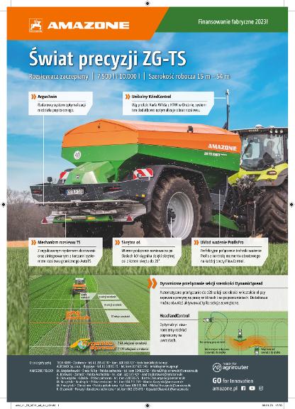 Anzeige „Świat precyzji ZG-TS“, A4, 4c, pl