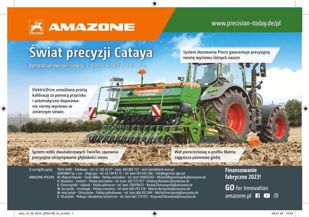 Anzeige „Świat precyzji Cataya“, 205x138, 4c, pl