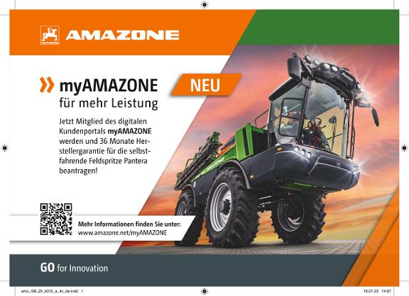 Anzeige „myAMAZONE für mehr Leistung“ – Pantera, 210x148, 4c, de
