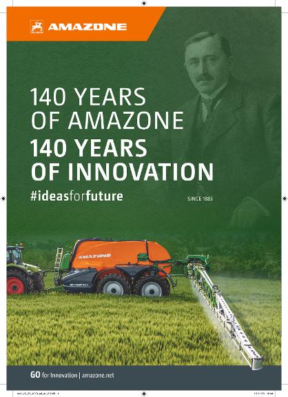 Afficher „140 Years of AMAZONE – 140 Years of Innovation“, 210 x 297, 4c, fr