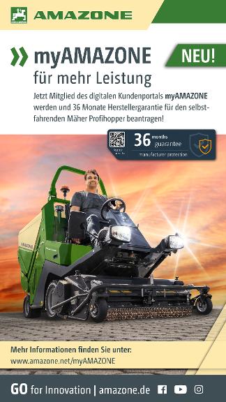 WhatsApp-Anzeige „myAMAZONE für mehr Leistung“ – Profihopper, 1080x1920 pix, rgb, de
