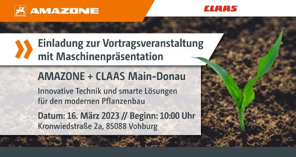 Einladung zur Vortragsveranstaltung mit Maschinenpräsentation