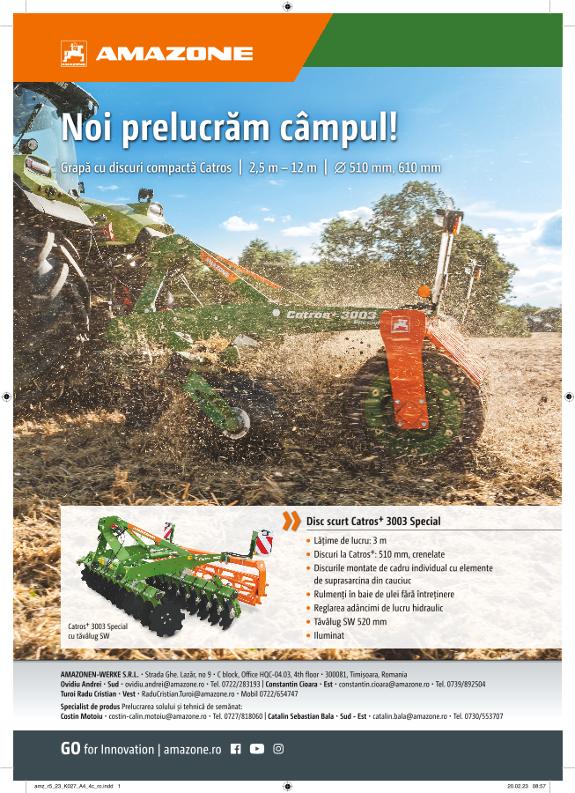 Anzeige "Noi prelucrăm câmpul!", A4, 4c, ro