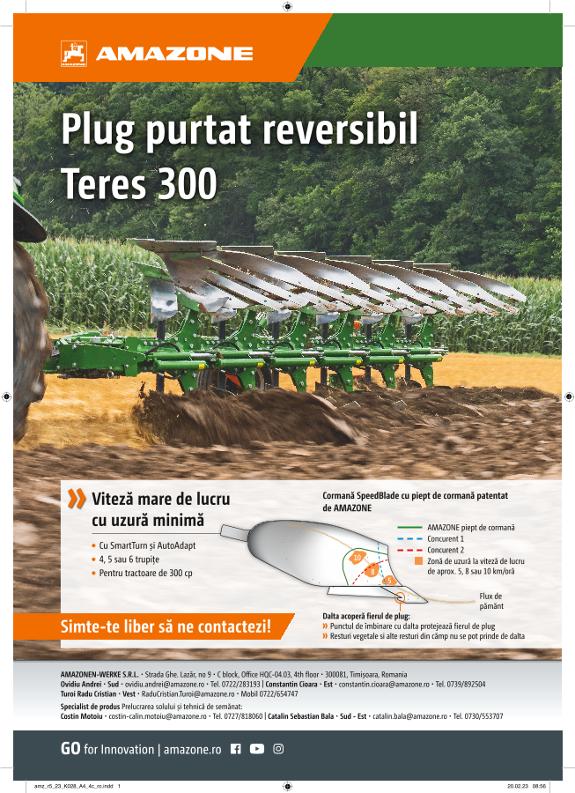 Anzeige "Plug purtat reversibil Teres 300", A4, 4c, ro