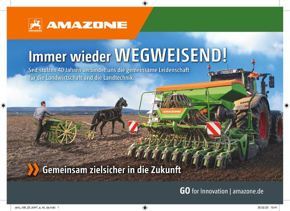 Anzeige „Immer wieder WEGWEISEND!“, 210x148, 4c