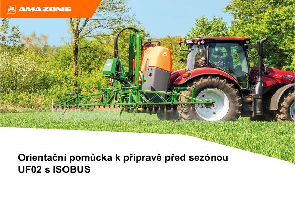 Orientační pomůcka k přípravě před sezónou UF02 s ISOBUS
