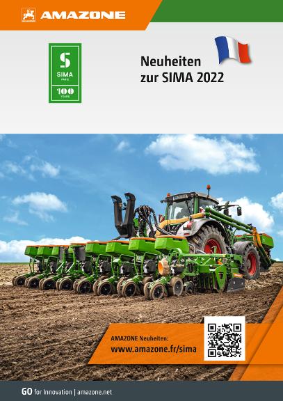 Prospekt Neuheiten SIMA 2022