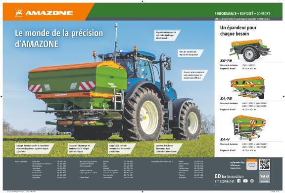 Afficher "Le monde de la précision d’AMAZONE", 20,5x13,67 Zoll, 4c, fr (Kanada), z