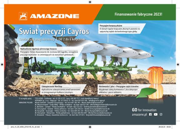 Anzeige „Swiat precyzji Cayros”, 210x145, 4c, pl, Z