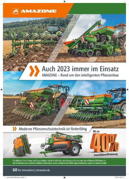 Anzeige „Auch 2023 immer im Einsatz“, A4, 4c, de