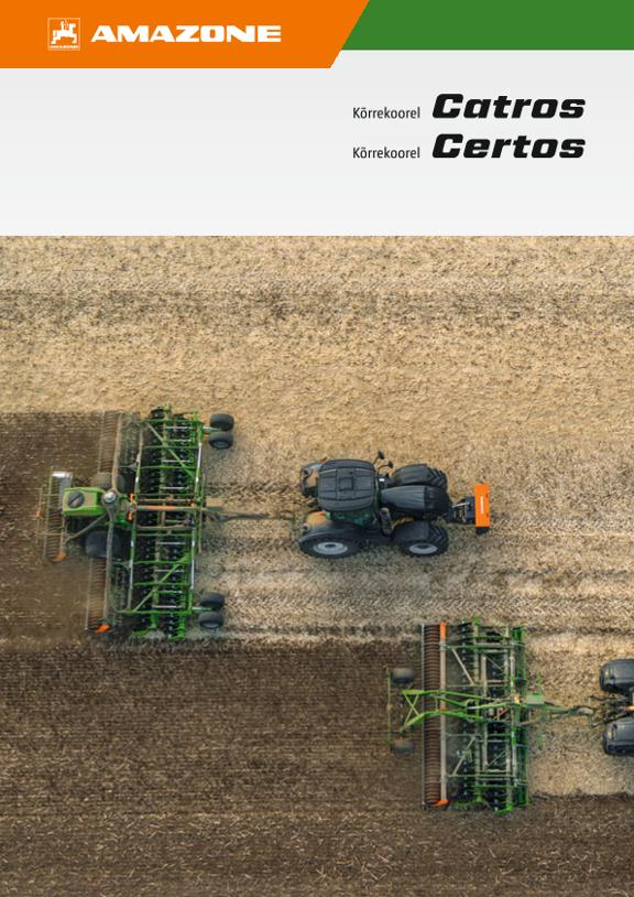 Brošüür Catros/Certos