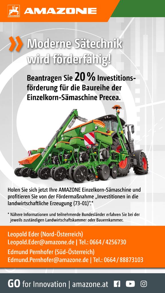WhatsApp-Anzeige „Moderne Sätechnik wird förderfähig!", 1080x1920 pix, rgb, at