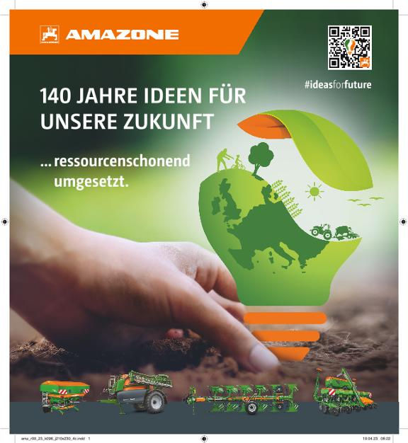 Anzeige „140 Jahre Ideen für unsere Zukunft“, 210x230, 4c