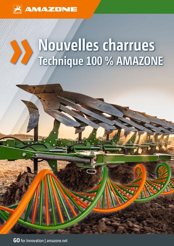 Beileger Nouvelles charrues Technique 100 % AMAZONE