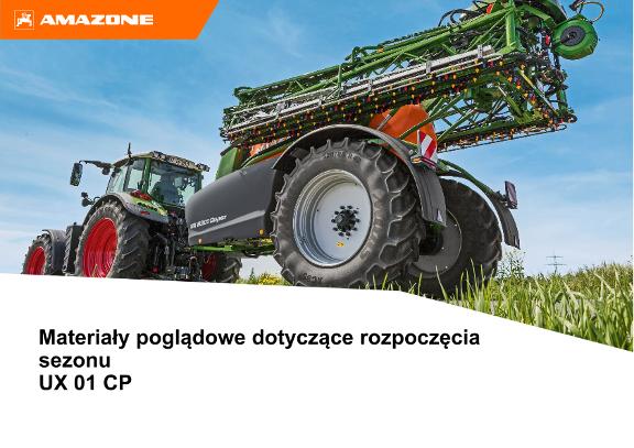 Materiały poglądowe dotyczące rozpoczęcia sezonu UX01 CP