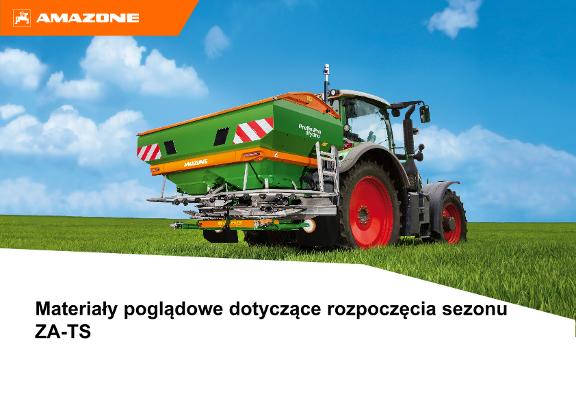 Materiały poglądowe dotyczące rozpoczęcia sezonu ZA-TS