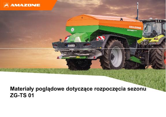 Materiały poglądowe dotyczące rozpoczęcia sezonu ZG-TS 01