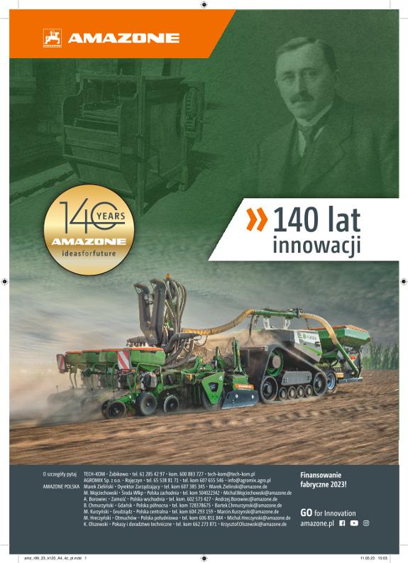 Anzeige „140 lat innowacji“, A4, 4c, pl