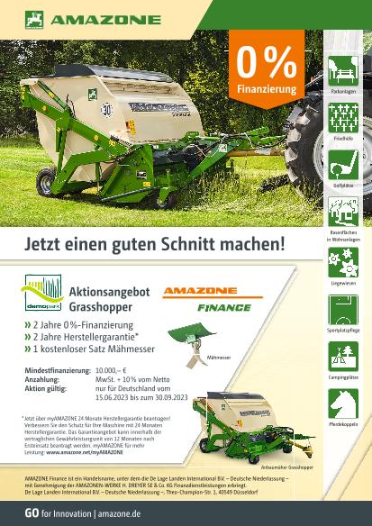 Flyer „Jetzt einen guten Schnitt machen! – Aktionsangebot Grasshopper“