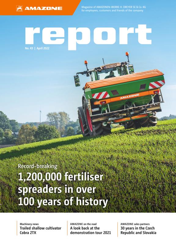 Amazone-Report 2022/01 - Nr. 43 (en)
