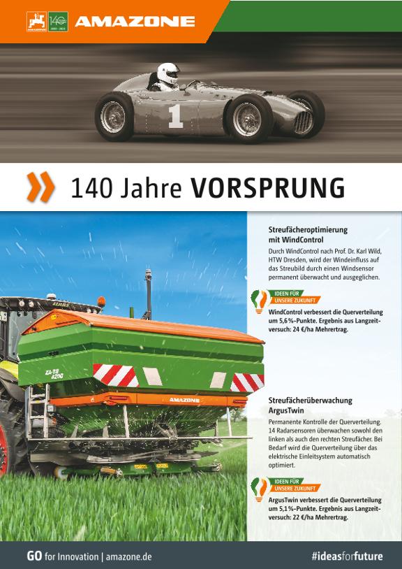 Anzeige  „140 Jahre VORSPRUNG“, A4, 4c