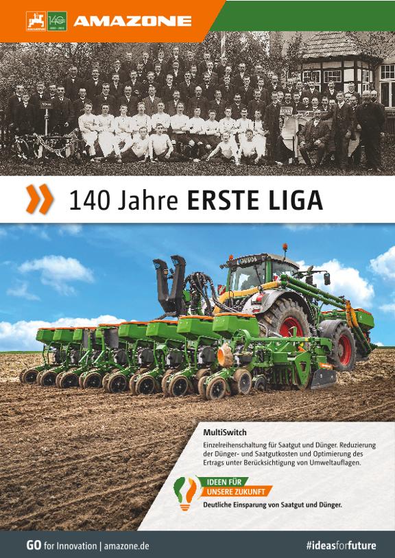 Anzeige  „140 Jahre ERSTE LIGA“, A4, 4c