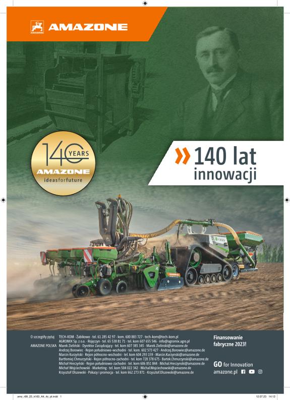 Anzeige „140 lat innowacji“, A4, 4c, pl