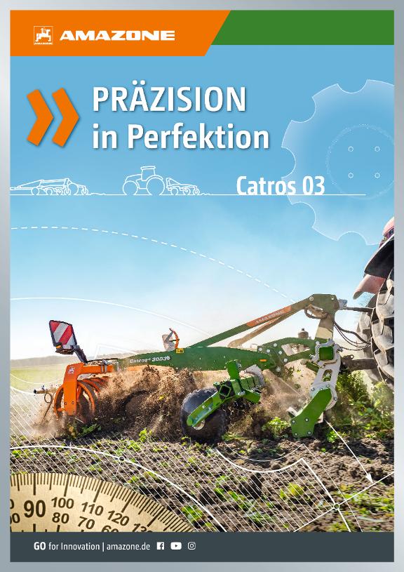 Kundenstopper PRÄZISION in Perfektion – Catros 03, 594 x 841 mm