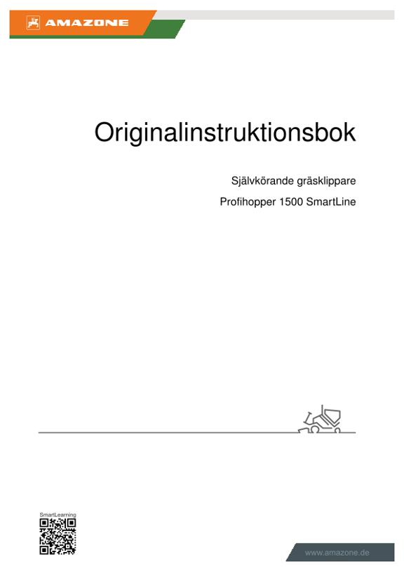 Instruktionsbok PH1500 SMARTLINE