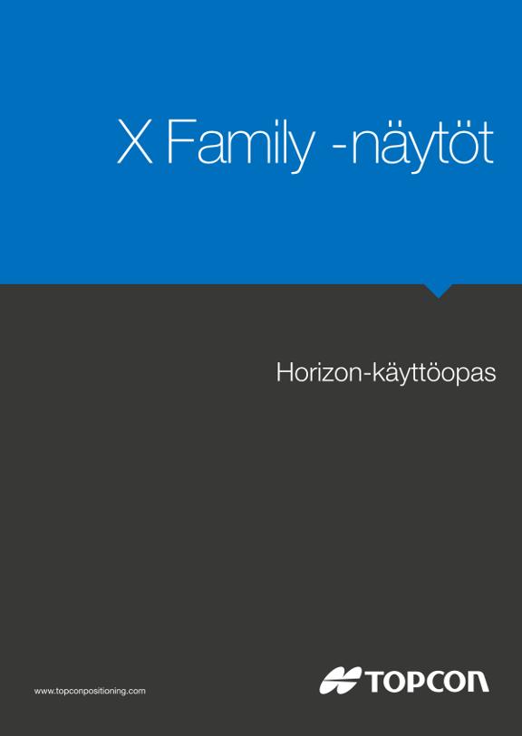 Käyttöohjekirja X35