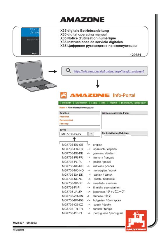 Betriebsanleitung digital X35