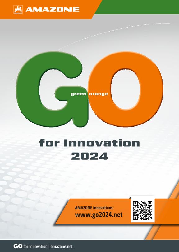 Flyer „GO for Innovation 2024“, de/en