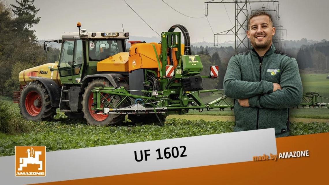 Video Praxisstimme | Anbaufeldspritze UF 1602 | Felix Bronner