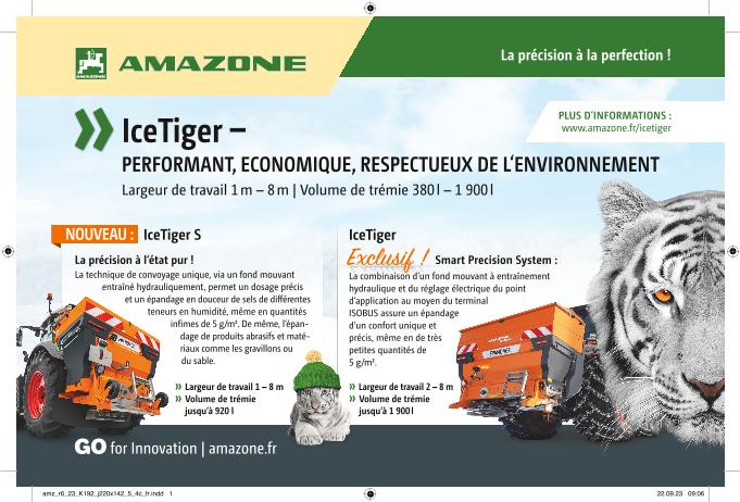 Afficher "IceTiger – PERFORMANT, ECONOMIQUE, RESPECTUEUX DE L‘ENVIRONNEMENT", 210x142,5, 4c, fr